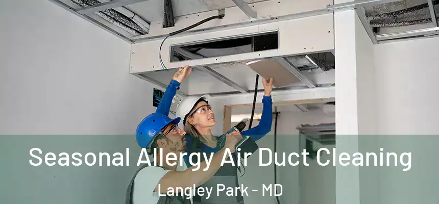 Seasonal Allergy Air Duct Cleaning Langley Park - MD